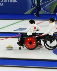 爱游戏体育登录入口-米兰冬残奥会中国轮椅冰壶队首战告捷｜快讯